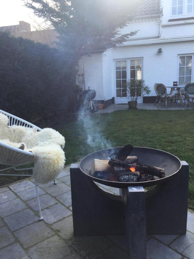 Zee Vakantievilla Begijnhof 5 De Haan Nieuwmunster Luaran gambar