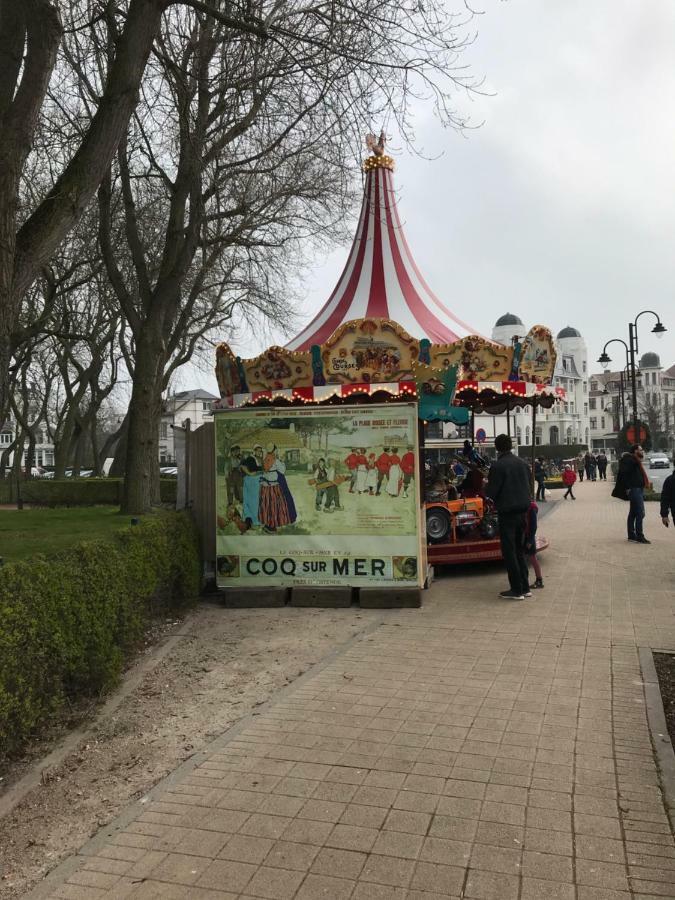 Zee Vakantievilla Begijnhof 5 De Haan Nieuwmunster Luaran gambar